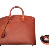 Stylish Italian Genuine Leather Handbag brown