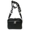 Genuine Leather Hand Bag Black